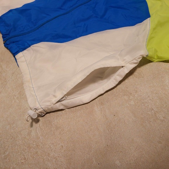 VTG Nike Y2K Mens Size L Large Silver Tag Colorblock Retro Windbreaker Jacket - Picture 8 of 12